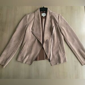 Kut from the Kloth Carina Faux Suede Moto Jacket